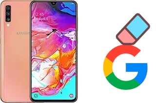 Cómo borrar la cuenta de Google en Samsung Galaxy A70