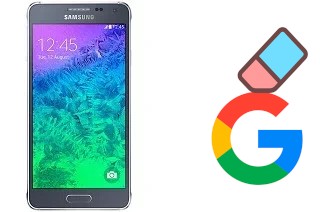 Cómo borrar la cuenta de Google en Samsung Galaxy Alpha