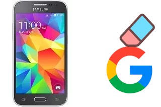 Cómo borrar la cuenta de Google en Samsung Galaxy Core Prime