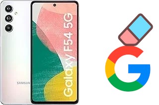 Cómo borrar la cuenta de Google en Samsung Galaxy F54