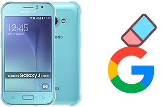 Cómo borrar la cuenta de Google en Samsung Galaxy J1 Ace