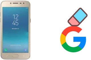 Cómo borrar la cuenta de Google en Samsung Galaxy J2 (2018)