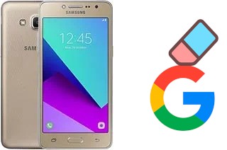 Cómo borrar la cuenta de Google en Samsung Galaxy J2 Prime