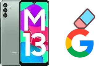 Cómo borrar la cuenta de Google en Samsung Galaxy M13 (India)