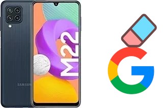 Cómo borrar la cuenta de Google en Samsung Galaxy M22