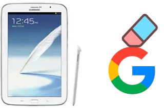 Cómo borrar la cuenta de Google en Samsung Galaxy Note 8.0