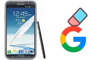 Cómo borrar la cuenta de Google en Samsung Galaxy Note II CDMA