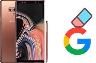 Cómo borrar la cuenta de Google en Samsung Galaxy Note9