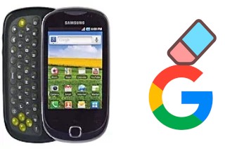 Cómo borrar la cuenta de Google en Samsung Galaxy Q T589R