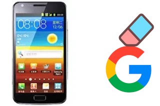 Cómo borrar la cuenta de Google en Samsung I929 Galaxy S II Duos