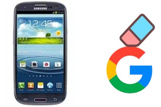 Cómo borrar la cuenta de Google en Samsung Galaxy S III I747