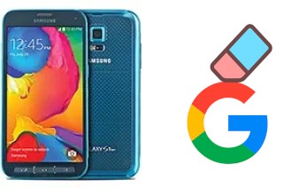 Cómo borrar la cuenta de Google en Samsung Galaxy S5 Sport