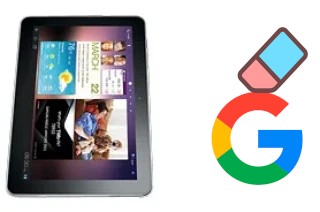 Cómo borrar la cuenta de Google en Samsung Galaxy Tab 10.1 P7510