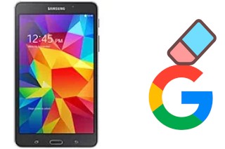 Cómo borrar la cuenta de Google en Samsung Galaxy Tab 4 7.0