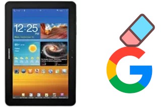 Cómo borrar la cuenta de Google en Samsung Galaxy Tab 8.9 P7310