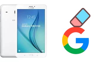 Cómo borrar la cuenta de Google en Samsung Galaxy Tab E 8.0