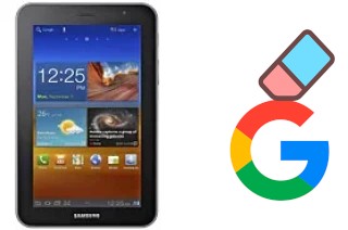 Cómo borrar la cuenta de Google en Samsung P6200 Galaxy Tab 7.0 Plus