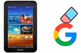 Cómo borrar la cuenta de Google en Samsung P6210 Galaxy Tab 7.0 Plus