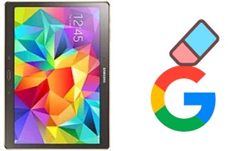 Cómo borrar la cuenta de Google en Samsung Galaxy Tab S 10.5