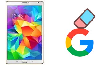 Cómo borrar la cuenta de Google en Samsung Galaxy Tab S 8.4 LTE