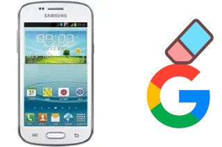 Cómo borrar la cuenta de Google en Samsung Galaxy Trend II Duos S7572