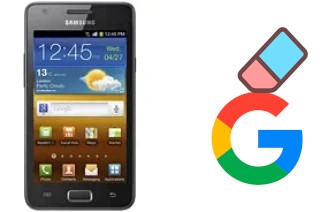 Cómo borrar la cuenta de Google en Samsung I9103 Galaxy R