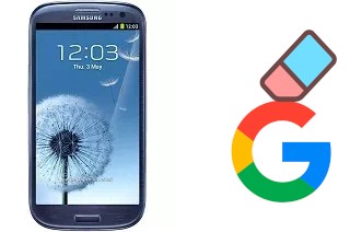 Cómo borrar la cuenta de Google en Samsung I9305 Galaxy S III