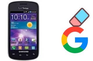 Cómo borrar la cuenta de Google en Samsung I110 Illusion