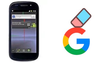 Cómo borrar la cuenta de Google en Samsung Google Nexus S I9020A