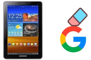 Cómo borrar la cuenta de Google en Samsung P6810 Galaxy Tab 7.7