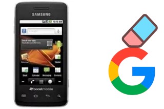 Cómo borrar la cuenta de Google en Samsung Galaxy Prevail