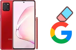 Cómo borrar la cuenta de Google en Samsung Galaxy Note10 Lite