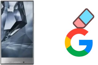 Cómo borrar la cuenta de Google en Sharp Aquos Crystal X