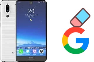 Cómo borrar la cuenta de Google en Sharp Aquos S2