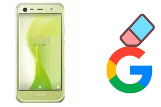 Cómo borrar la cuenta de Google en Sharp Aquos Xx3 mini