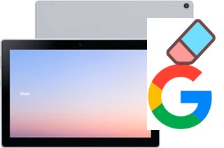Cómo borrar la cuenta de Google en Sharp dtab d-51C