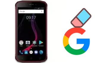 Cómo borrar la cuenta de Google en Sigma Mobile X-treme PQ51