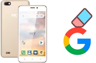 Cómo borrar la cuenta de Google en Sky-Devices Elite B5