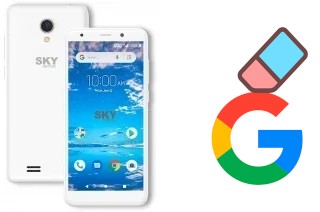 Cómo borrar la cuenta de Google en Sky-Devices Elite B55