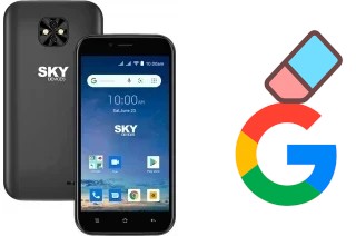 Cómo borrar la cuenta de Google en Sky-Devices Elite H5