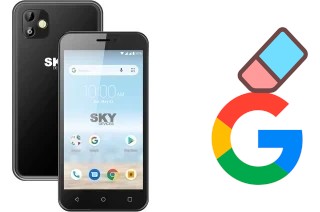 Cómo borrar la cuenta de Google en Sky-Devices Elite P5