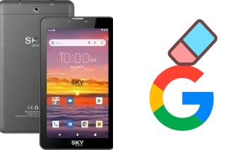 Cómo borrar la cuenta de Google en Sky-Devices Platinum A7