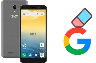 Cómo borrar la cuenta de Google en Sky-Devices Platinum G55