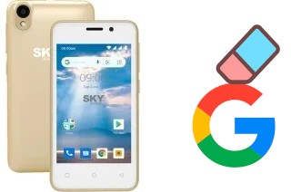 Cómo borrar la cuenta de Google en Sky-Devices Platinum P4