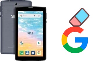 Cómo borrar la cuenta de Google en Sky-Devices Platinum View2