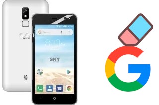 Cómo borrar la cuenta de Google en Sky-Devices Prestige