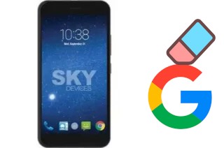 Cómo borrar la cuenta de Google en Sky-Devices Sky Elite 5-0L Plus