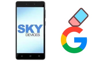 Cómo borrar la cuenta de Google en Sky-Devices Sky Elite 5-0P