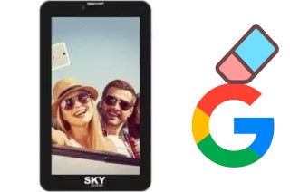 Cómo borrar la cuenta de Google en Sky-Devices SKY Platinum 7-0