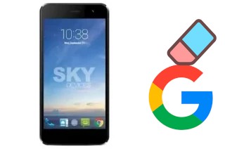 Cómo borrar la cuenta de Google en Sky Pro III